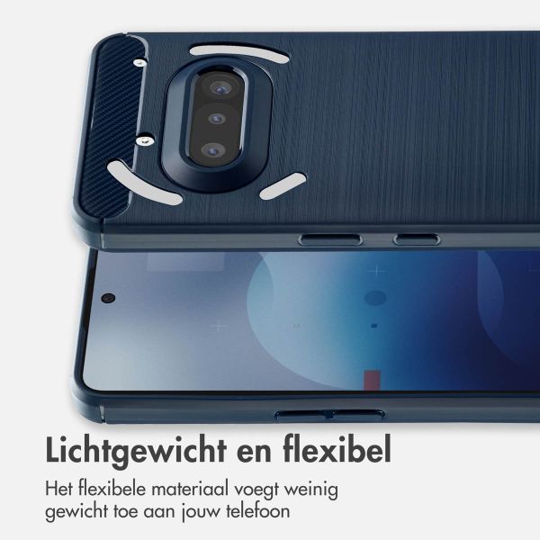 imoshion Brushed Backcover Nothing Phone (3a) - Donkerblauw