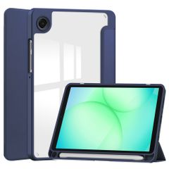 imoshion Trifold Hard Case Book Cover Samsung Galaxy Tab A11 Plus - Dark Blue