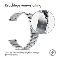 imoshion Stalen bandje  - Universeel 22 mm aansluiting - Zilver
