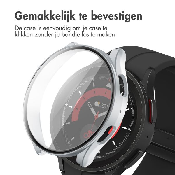 imoshion Full Cover Hardcase Samsung Galaxy Watch 5 - 40 mm - Zilver
