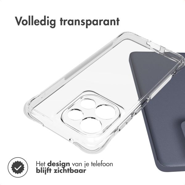 Accezz Clear Backcover Motorola Edge 60 Neo - Transparant