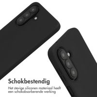 imoshion Siliconen hoesje met koord Samsung Galaxy A27 (5G) - Zwart