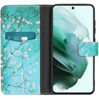 imoshion Design Softcase Bookcase Samsung Galaxy S21 FE - Blossom