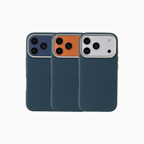Accezz Mesh Backcover met MagSafe Apple iPhone 17 Pro - Donkerblauw