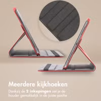 imoshion 360° draaibare Bookcase Samsung Galaxy Tab A11 Plus - Rood