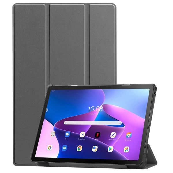 imoshion Trifold Bookcase Lenovo Tab M10 Plus (3rd gen) - Grijs