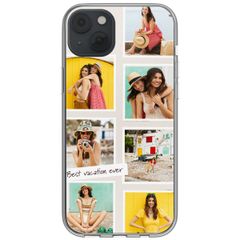 Gepersonaliseerd hoesje met filmrol N°3 iPhone 14 - Transparant