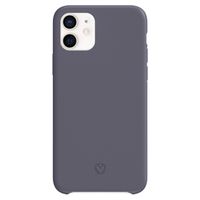 Valenta Luxe Leather Backcover iPhone 11 - Paars