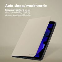 Accezz Classic Tablet Case Apple iPad 11 (2025) 11 inch A16 / iPad 10 (2022) 10.9 inch - Greige
