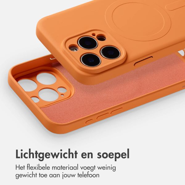 imoshion Color Backcover met MagSafe Apple iPhone 15 Pro Max - Neon Orange