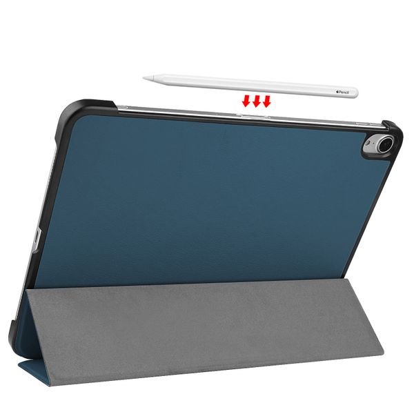 imoshion Trifold Bookcase Apple iPad Air 11 inch (2025) M3 / (2024) M2 / Air 5 (2022) / Air 4 (2020) - Donkergroen
