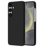 Accezz MagSafe Kevlar Backcover Samsung Galaxy S24 Plus - Zwart