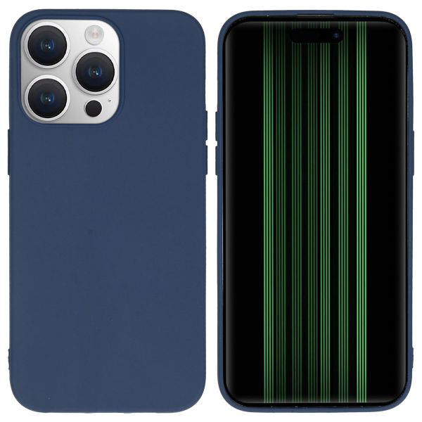 imoshion Color Backcover iPhone 15 Pro Max - Donkerblauw