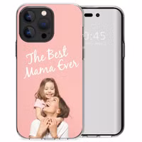 Ontwerp je eigen Apple iPhone 14 Pro Max gel hoesje - Transparant