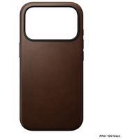 Nomad Modern Leather Case met MagSafe Apple iPhone 18 Pro / 17 Pro - Brown
