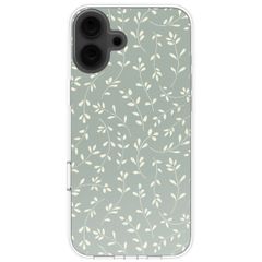 imoshion  Design hoesje iPhone 16 - Smoke Green Flowers