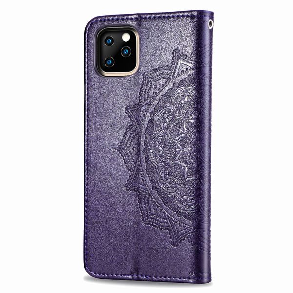 Mandala Bookcase Apple iPhone 11 - Paars