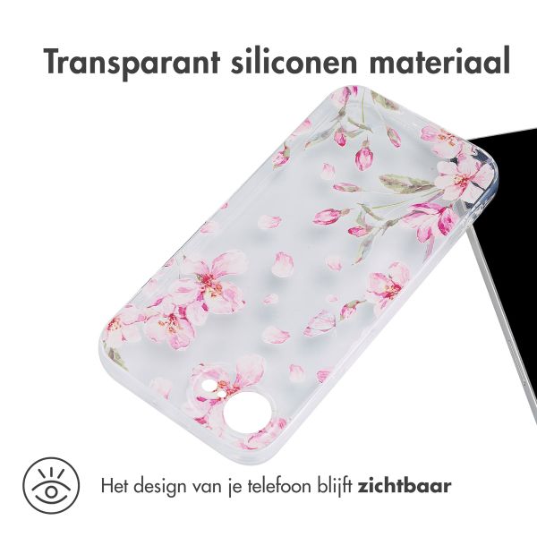 imoshion Design hoesje iPhone 16e - Blossom Watercolor