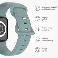 imoshion Siliconen⁺ bandje Apple Watch Series 1 t/m 9 / SE (38/40/41 mm) | Series 10 / 11 (42 mm) - Maat S/M - Cactus