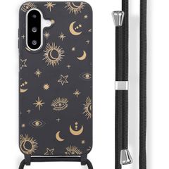 imoshion Siliconen design hoesje met koord Samsung Galaxy A26 - Sky Black