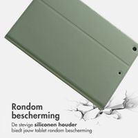 Accezz Classic Tablet Case Apple iPad 9 (2021) 10.2 inch / iPad 8 (2020) 10.2 inch / iPad 7 (2019) 10.2 inch - Groen