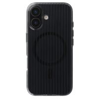 Accezz Lite Backcover met MagSafe | Fluted | Apple iPhone 16 - Zwart