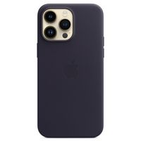 Apple Leather Back Cover with MagSafe Apple iPhone 14 Pro Max - Ink