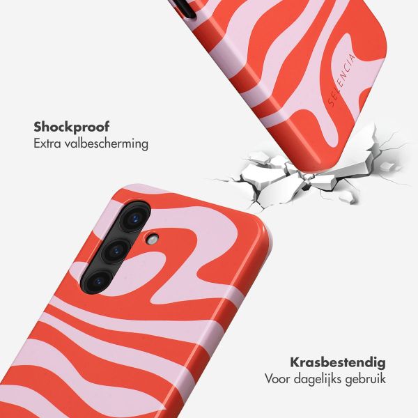 Selencia Vivid Backcover Samsung Galaxy S24 - Dream Swirl Pink