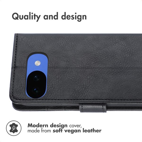 imoshion Luxe Bookcase Google Pixel 10a - Zwart