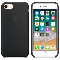 Apple Silicone Backcover Apple iPhone SE (2022 / 2020) / 8 / 7 - Black