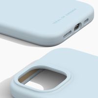 iDeal of Sweden Silicone Case met MagSafe Apple iPhone 17e / 16e / 15 / 14 / 13 - Light Blue
