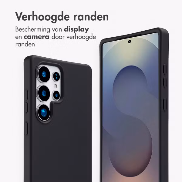 imoshion Color Backcover met afneembaar koord MagSafe Samsung Galaxy S25 Ultra - Zwart