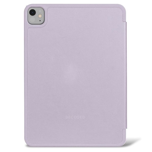 Decoded Textured Sillicon Slim Cover Apple iPad Pro 11 (2024) M4 - Lavender