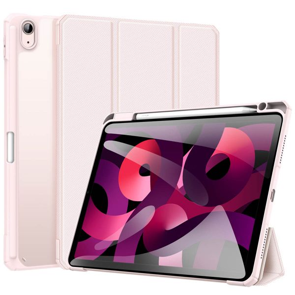 Dux Ducis Toby Bookcase iPad Air 11 inch (2024) M2 / Air 5 (2022) / Air 4 (2020) - Roze