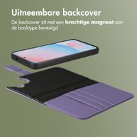 imoshion Uitneembare 2-in-1 Luxe Bookcase Samsung Galaxy S24 FE - Paars