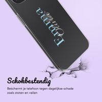 Gepersonaliseerd hoesje met naam iPhone 13 - Transparant