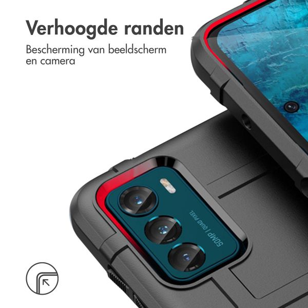 imoshion Rugged Shield Backcover Motorola Moto G42 - Zwart