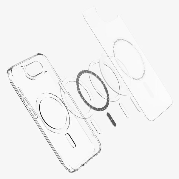 Spigen Ultra Hybrid Backcover MagSafe Apple iPhone 16e - Frost White