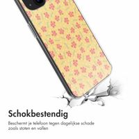 imoshion  Design hoesje iPhone 13 - Sunny Yellow Petite Flowers