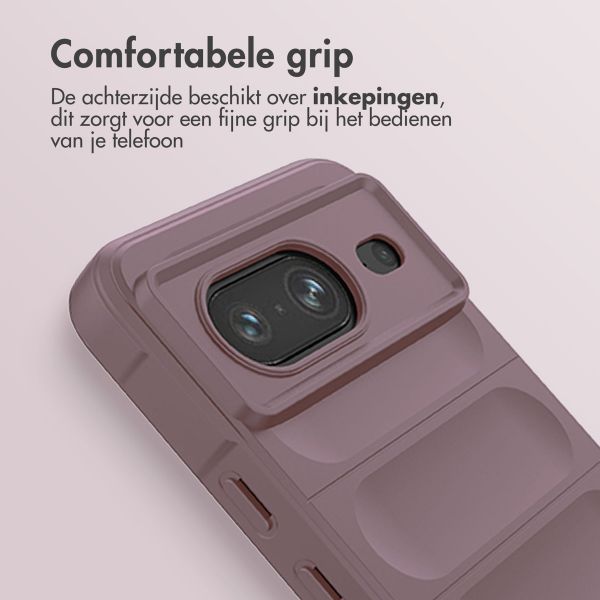 imoshion EasyGrip Backcover Google Pixel 8 - Paars