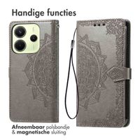 imoshion Mandala Bookcase Xiaomi Redmi Note 14 (4G) - Grijs