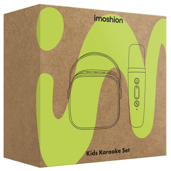 imoshion Kids Karaoke Set - Speaker en microfoon - Soft Blue