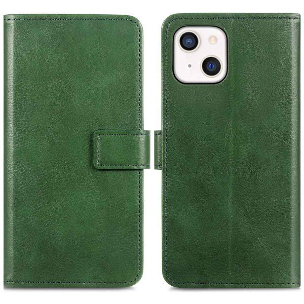 imoshion Luxe Bookcase iPhone 13 - Groen