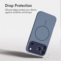 imoshion Colour Back Cover with Thin MagSafe Ring Apple iPhone 17 Pro Max - Dark Blue