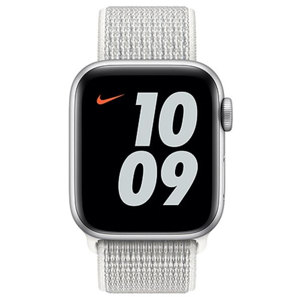 Apple Nike Sport Loop Band Apple Watch Series 1 t/m 9 / SE (38/40/41 mm) | Series 10 (42 mm) - Summit White