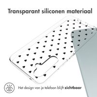 imoshion Design hoesje Samsung Galaxy A54 (5G) - Hearts All Over Black