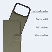 imoshion Uitneembare 2-in-1 Luxe Bookcase Apple iPhone 18 Pro / 17 Pro - Groen
