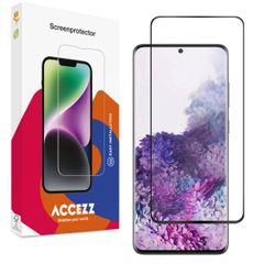 Accezz Gehard Glas Full Cover Screenprotector Samsung Galaxy S20