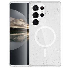 imoshion Sparkle Backcover met MagSafe Samsung Galaxy S25 Ultra - Glitter Transparant