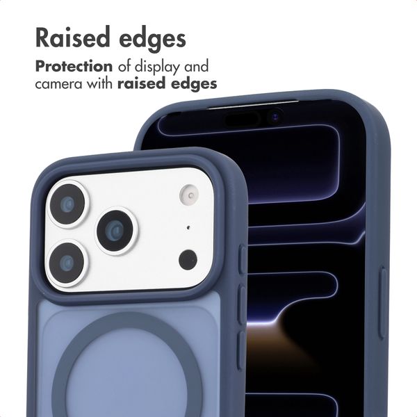 imoshion Colour Guard Back Cover with MagSafe Apple iPhone 17 Pro - Dark Blue